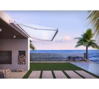 TENDEEVOLUTION Store Banne avec Coffre Rétractable Personnalisable Tissu Tempotest Parà, Motorisé ou Manuel. Store Extérieur Terrasse ou Balcon, Fixation Murale ou Plafond (L.248 cm X P.210 cm)