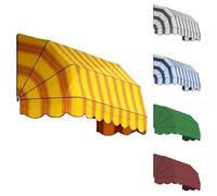 TENDEEVOLUTION Store Banne Capote Extérieur à 4 Arceaux, Tissu Tempotest ou PVC, Store Balcon ou Fenêtre, Personnalisable et Motorisé ou Manuel, Store Exterieur pour Terrasse (L. 200 X P. 80)