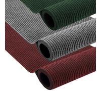 TENDEEVOLUTION Tapis d'Extérieur sur Mesure au Demi-Mètre Linéaire, Paillasson d'Extérieur Antidérapant et Lavable, Tapis Absorbant, Couloir ou Entrée (Vert Hauteur 2 METRES)