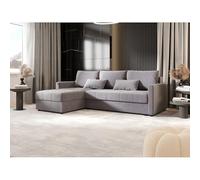 Tendencio Canapé d’Angle Convertible MOSIA (Gris Clair)
