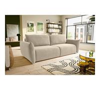 Tendencio Canapé Droit Convertible 3 Places ISSORIA - Tissu (Beige)