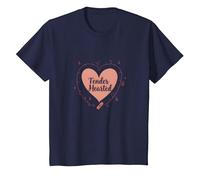 Tender Hearted : Je suis très vulnérable RN Emotional Art T-Shirt, Enfant, Bleu Marine, 3 Ans