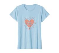 Tender Hearted : Je suis très vulnérable RN Emotional Art T-Shirt, Femme, Bleu Céleste, XL