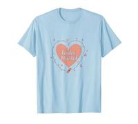 Tender Hearted : Je suis très vulnérable RN Emotional Art T-Shirt, Homme, Bleu Céleste, 3XL