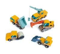Tender Toys chariots de construction jeu de bois 5 pièces Multicolor G