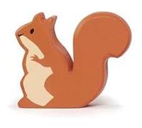 Tender Leaf Toys animal forestier jouet écureuil rouge 6x2x5 cm Rouge G