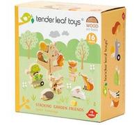 Tender Toys arbre à pieux avec animaux bois junior 16 pièces Multicolore G