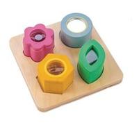 Tender Toys puzzle avec bois de couleur junior 14 x 14 x 4 cm Multicolore G
