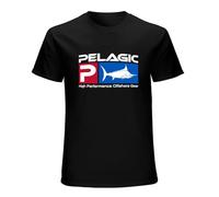 TENDERNESS Pelagic Fishing Aquatic Men's T Shirt Black 3XL