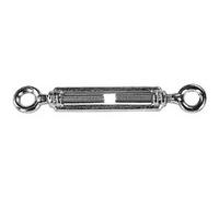 Tendeur à 2 yeux diamètre 6mm en acier zingué - CHAUBEYRE - 8200111 Noir G