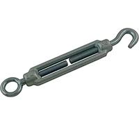 Tendeur à cage standard acier zingué 1 oeil / 1 crochet Ø6 mm VISO - TOC6E