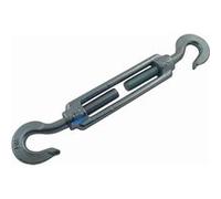 Tendeur à cage standard acier zingué 2 crochets Ø12 mm VISO - TCC12E Zingué G