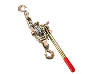 Tendeur à cliquet pour câbles en acier utilisés dans la construction de services publics, la configuration de lignes aériennes et la gestion des câbles industriels (1T mono-ligne)