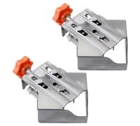 Tendeur d'angle en acier inoxydable à 90 degrés - Pin swing - Poignée unique - Pour le travail du bois, l'ingénierie, les cadres photo