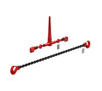 TENDEUR D'ARRIMAGE A CLIQUET 2 CROCHETS BLOKMI + CHAINE D8 CH3,5M BLC080835 ID MAT