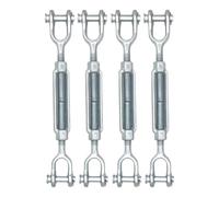 Tendeur De Boucle Tournante, Construction Résistante À La Rouille, 28x8x5 Cm, Tendur De Tender À Mâchoire, Système De Garde-corps Tendeur M6, Installation Et Entretien Sans Effort, Pour Garde-corps