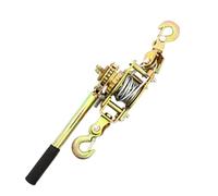 Tendeur de câble | Acier 2 tonnes/1 tonne Outils à main | Treuil et tendeur de jardin pour agriculture, construction de clôture, industrie, jardin, chantier, sécurité de tracteur, , extérieur