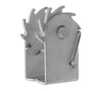 Tendeur de Câble Acier Compact en Métal, Réglage Rapide, Usage Extérieur | Câbles de Piscine et Fils D’acier, Format Inline Argenté, Entretien Réduit pour Techniciens et Vergers