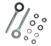 Tendeur de chaîne ATV 12 mm pour véhicules tout terrain 125cc et poussette de plage en fer argenté