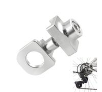 Tendeur de chaîne de vélo | Serrage de chaîne de vélo à vitesse unique - Guide de dérailleur arrière en d'aluminium, pièces de cyclisme, empêche les chutes