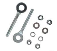 Tendeur de chaîne de VTT 12 mm pour essieu arrière compatible avec 70 cc, 90 cc, 110 cc, 125 cc, 250 cc, quads et tout-terrain, plage, buggy, fer