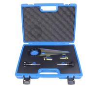 Tendeur de chaîne Kit De 5 Pièces Pour Poulie De Vilebrequin Coupelle De Distribution Et Goupille De Blocage Compatible Avec BMW N47 N57 11237797995 11237799153 117220/221