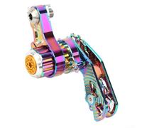 Tendeur de chaîne réglable pour vélos tout-terrain, conçu pour une utilisation à vitesse unique avec support de dérailleur arrière DH (Multicolore)