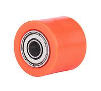 Tendeur de chaîne universel 8 mm - Galet tendeur de roue - Pour moto, dirt bike, enduro (orange), Orange