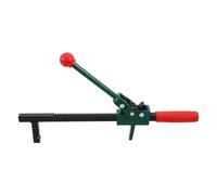 Tendeur de Clôture à Cliquet pour Grillage, Acier Inoxydable Noir | Tension Précise, Base Inclinée et Gorge à Crochet, pour Filets de Sport et Pose Soignée