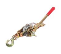 Tendeur de corde manuel 1T - Multifonctionnel - Petite poulie de câble - Treuil robuste pour camions - Idéal pour chantier et usage domestique - Compact et