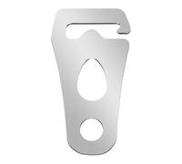 Tendeur de corde réglable, outil durable pour tente, fermeture en toile robuste, pince de sécurité multifonction, équipement de plein air, randonnée, aventure, clip de serrage