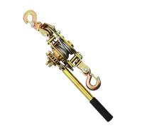 Tendeur de cordon en acier 2 tonnes/1 tonne Outils à main | Tendeur de treuil portable - pour agriculture, clôture, industrie, jardin, chantier, tracteur, sécurité, et extérieur