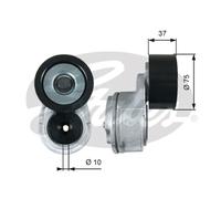 Tendeur de courroie, courroie trapézoïdale à nervures GATES T38675