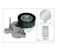 Tendeur de courroie, courroie trapézoïdale à nervures INA 534 0666 10