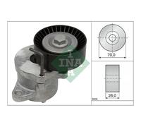 Tendeur De Courroie Courroie Trapézoïdale À Nervures Schaeffler Ina 534 0439 10