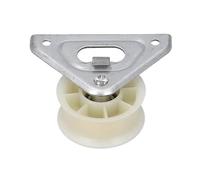 Tendeur De Courroie De Pièces De Sèche-linge Avec Poulie Jockey De Support, Compatible For Indesit, C00504520