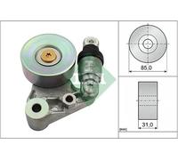 Tendeur de courroie multi-cannelée 534 0021 10 INA pour NISSAN PATROL GR V Wagon