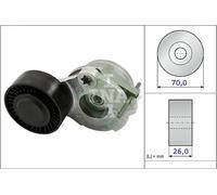 Tendeur de courroie multi-cannelée 534 0470 10 INA pour PORSCHE AUDI VW