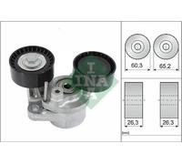 Ina Tendeur de courroie multi-cannelée 534 0482 10 pour BMW 1, 3, 6, 7 Décapotable