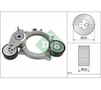 Tendeur de courroie multi-cannelée 534 0936 10 INA pour AUDI A6 C8 A4 B9 Avant