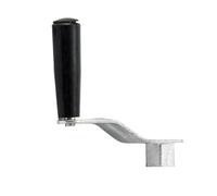 Tendeur de filet de volleyball - Installation facile - Accessoire de serrage - Poignée en métal pour filet de volleyball - Pour poteaux de badminton en extérieur, allée, salle, entraînement