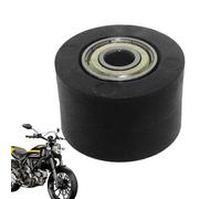 Tendeur de poulie universel - Outil de réglage de courroie moteur pour systèmes mécaniques automobiles | Acier robuste avec rouleau lisse, maintient un bon alignement de la courroie et une performance