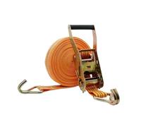 Tendeur de Sangle de Fixation for Camion, Petit tendeur à cliquet, tendeur de Corde, Sangle d'emballage et de Fixation de Cargaison autobloquante(4CM 8M)