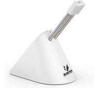 Tendeur de Souris de Jeu, Support de Cordon de Souris et Dispositif de Gestion des câbles (Blanc, qualité supérieure, 360 g)