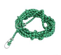 Tendeur élastique avec crochet de 10 mètres - Corde en caoutchouc solide pour vélo, moto, vélo électrique, voiture - Pour sécuriser les bagages et l'équipement (6 mètres)
