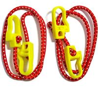 Tendeur en caoutchouc Strend Pro LB321, 8 mm, 2x 100 cm, avec mousqueton en PVC