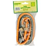 Tendeur en caoutchouc Strend Pro LB342, 8 mm, 2x 100 cm, avec crochet en acier