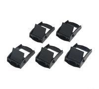 Tendeur fixe de 25 mm pour sangle de 2,5 cm avec corps en alliage de zinc conçu pour sécuriser les charges lourdes en camping et randonnées