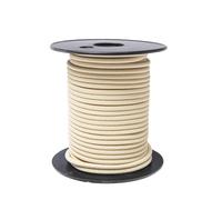 WERKA PRO, Tendeur Ivoire en Bobine de 20 mètres, Résistant et Durable pour Bricolage et Aménagement, Idéal pour Décorations et Fixations, Diamètre Ø 4 mm