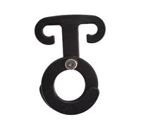 Tendeur Paracord extérieur avec anneaux en forme de O Structure en alliage d'aluminium pour tente Sacs à dos Équipement d'alpinisme Tendeur corde de camping pour tente Guy Line